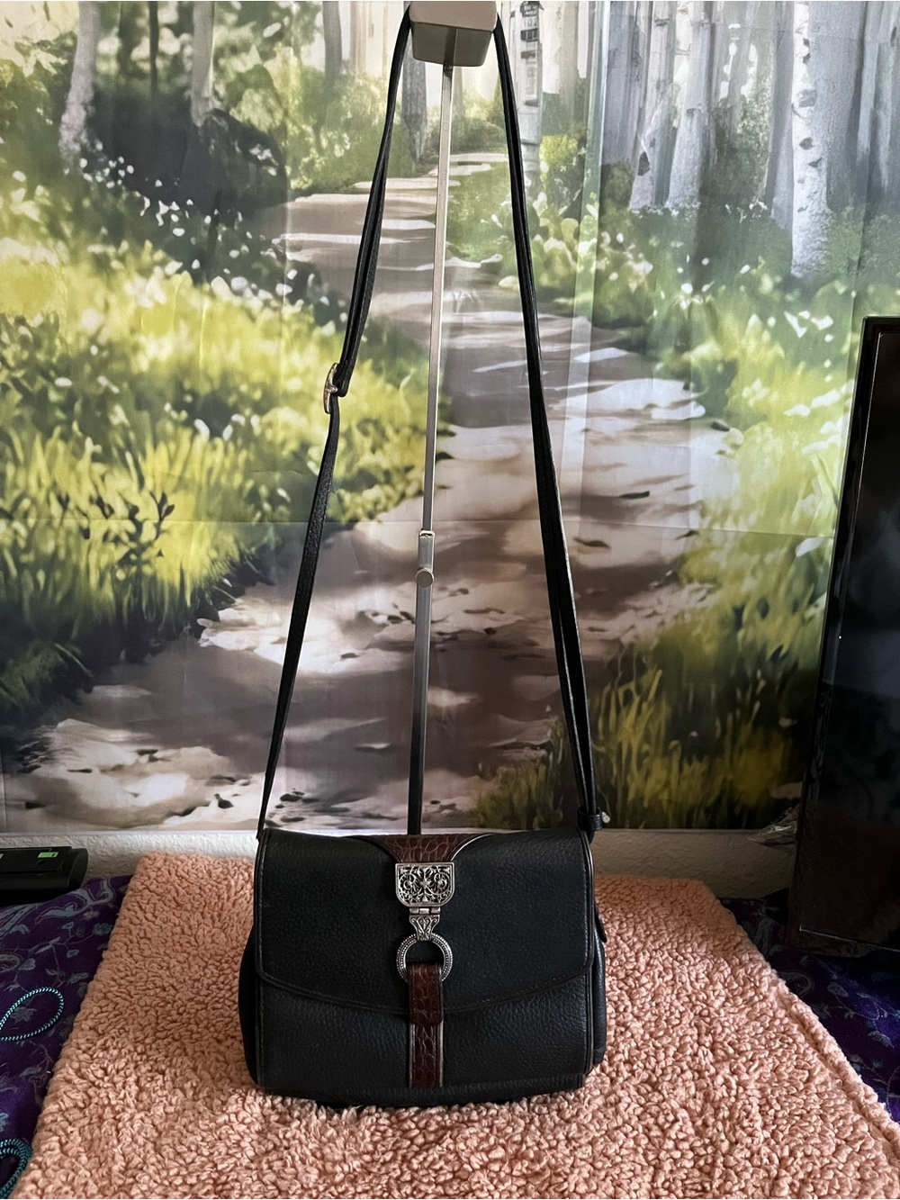 Brighton Nepal Organizer Crossbody